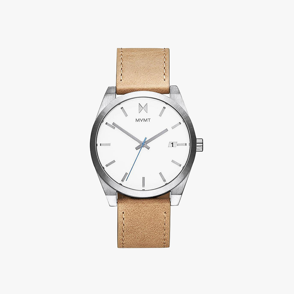 Analog Watch Men – Yellow, Large